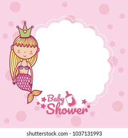 Baby shower invitation card