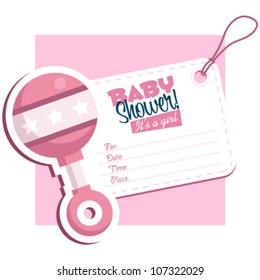 Baby Shower Invitation Card