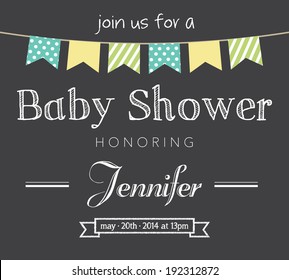 Baby Shower Invitation Card