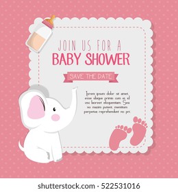 baby shower invitation card