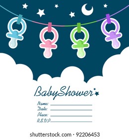 Baby Shower Invitation Card