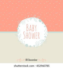 Baby Shower Invitation Card Design