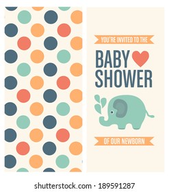 Baby Shower Invitation Card Template