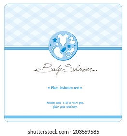 Baby Shower Invitation vector