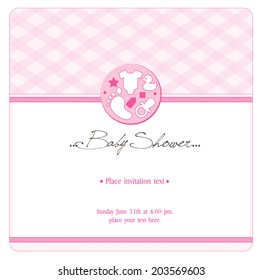 Baby Shower Invitation vector