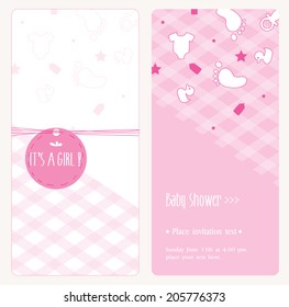 Baby Shower Invitation vector