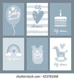 Baby Shower invitation vector design