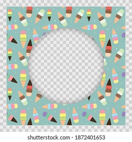 Baby Shower Invitation Vector Illustration EPS10