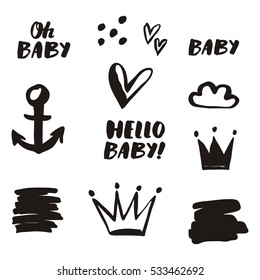 Baby Shower lettering
