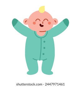 baby shower little boy isolated