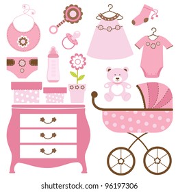 Baby shower in pink