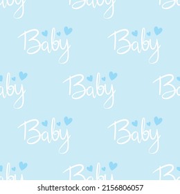 Baby shower. Seamless background, texture, backdrop, pattern, wallpaper with children cartoon doodle toys. Educational games for kids illustration.