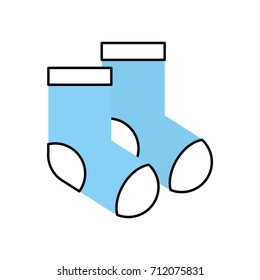 baby shower sock clothes child design