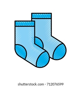 baby shower sock clothes child design