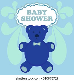 Baby Shower Teddy Bear Design