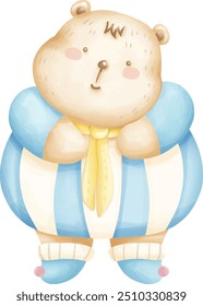 baby shower, teddy baby boy, birthday party