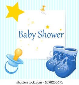 baby shower, vector