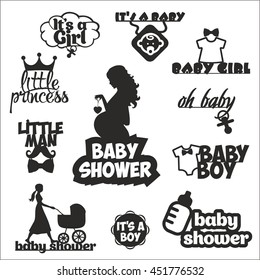 baby shower vector