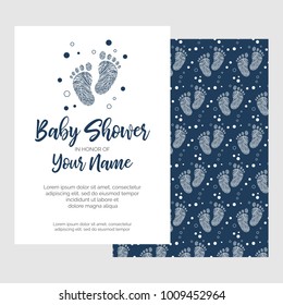 Baby shower vector illustration