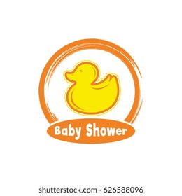 baby shower vector illustration