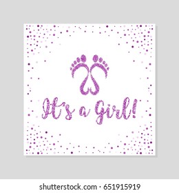 Baby shower vector illustration