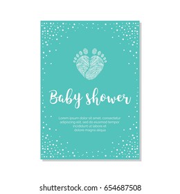 Baby shower vector illustration