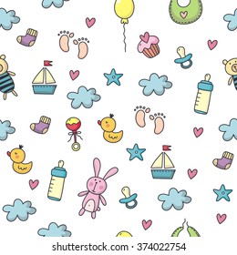 Baby Shower Vector Print