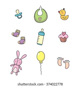 Baby Shower Vector Print