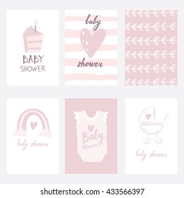 Baby Shower vector print 