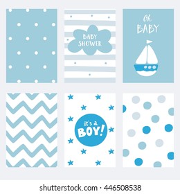 Baby Shower vector print 