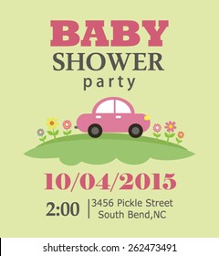 Baby showet card