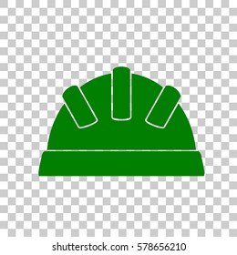 Baby sign illustration. Dark green icon on transparent background.