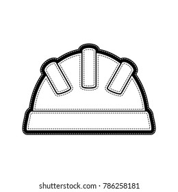 Baby sign illustration. Vector. Flat style black icon on white.
