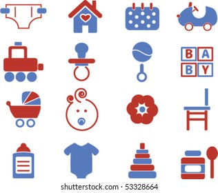 baby signs. vector