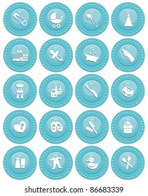 baby signs. Vector