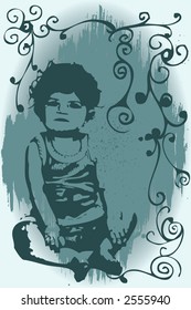 baby silhouette