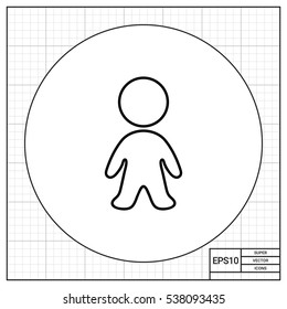 Baby silhouette