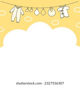 Baby Simple Vector Icons Frame