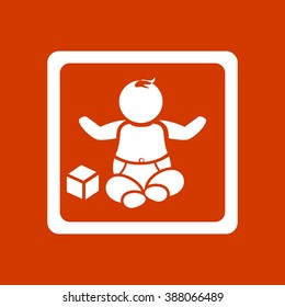 baby sit icon