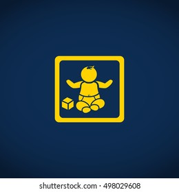 baby sit icon