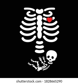 Baby Skeleton hearts 