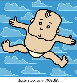 Baby in the sky