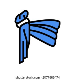 baby sling color icon vector. baby sling sign. isolated symbol illustration