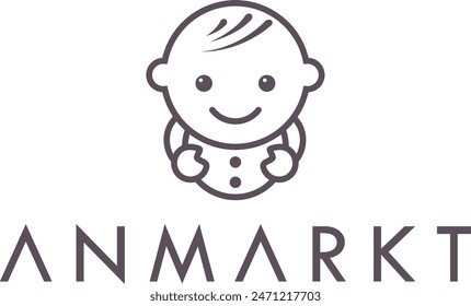 Baby smile company logo design