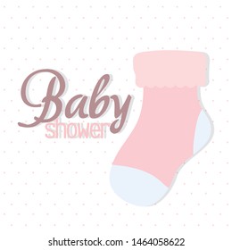 baby sock clothes cute icon