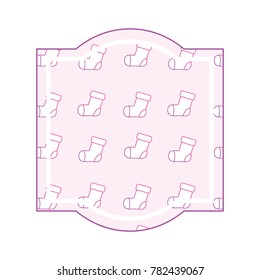 Baby sock frame
