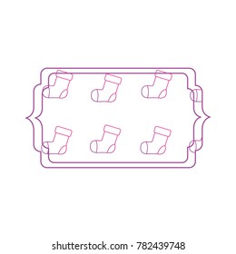 Baby sock frame