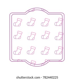 Baby sock frame