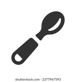 Baby spoon Icon, Vector Graphics