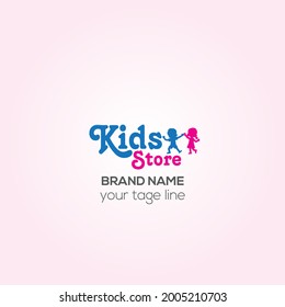 Baby Store creative logo, Brand identity logo 